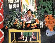 Henri Matisse Woman with vase oil on canvas